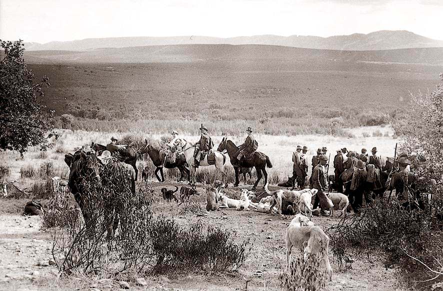 Monteros en las Rañas de Cabañeros