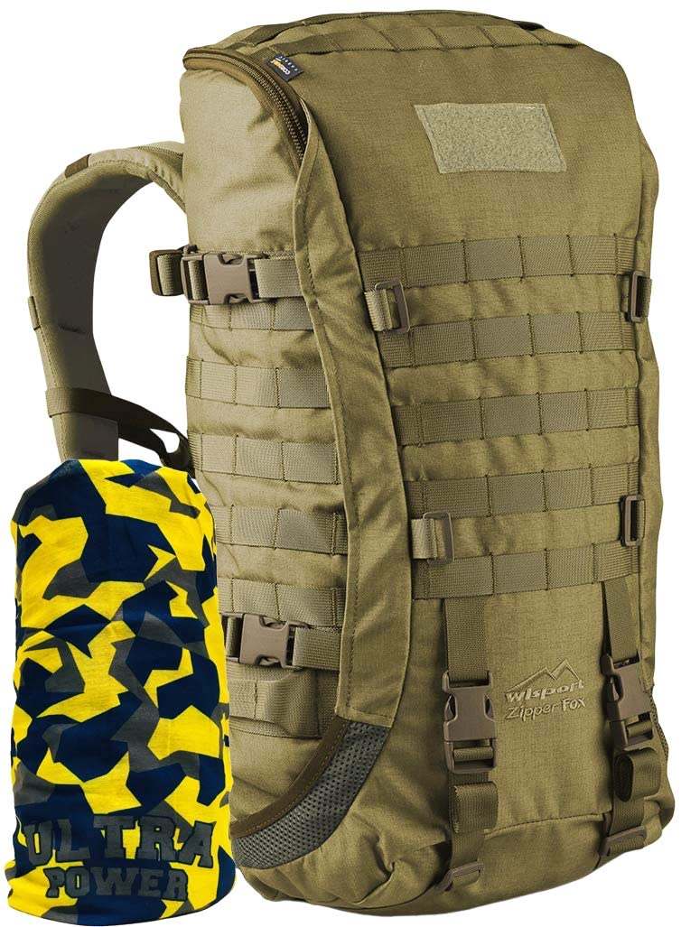mochila acampada cabañeros