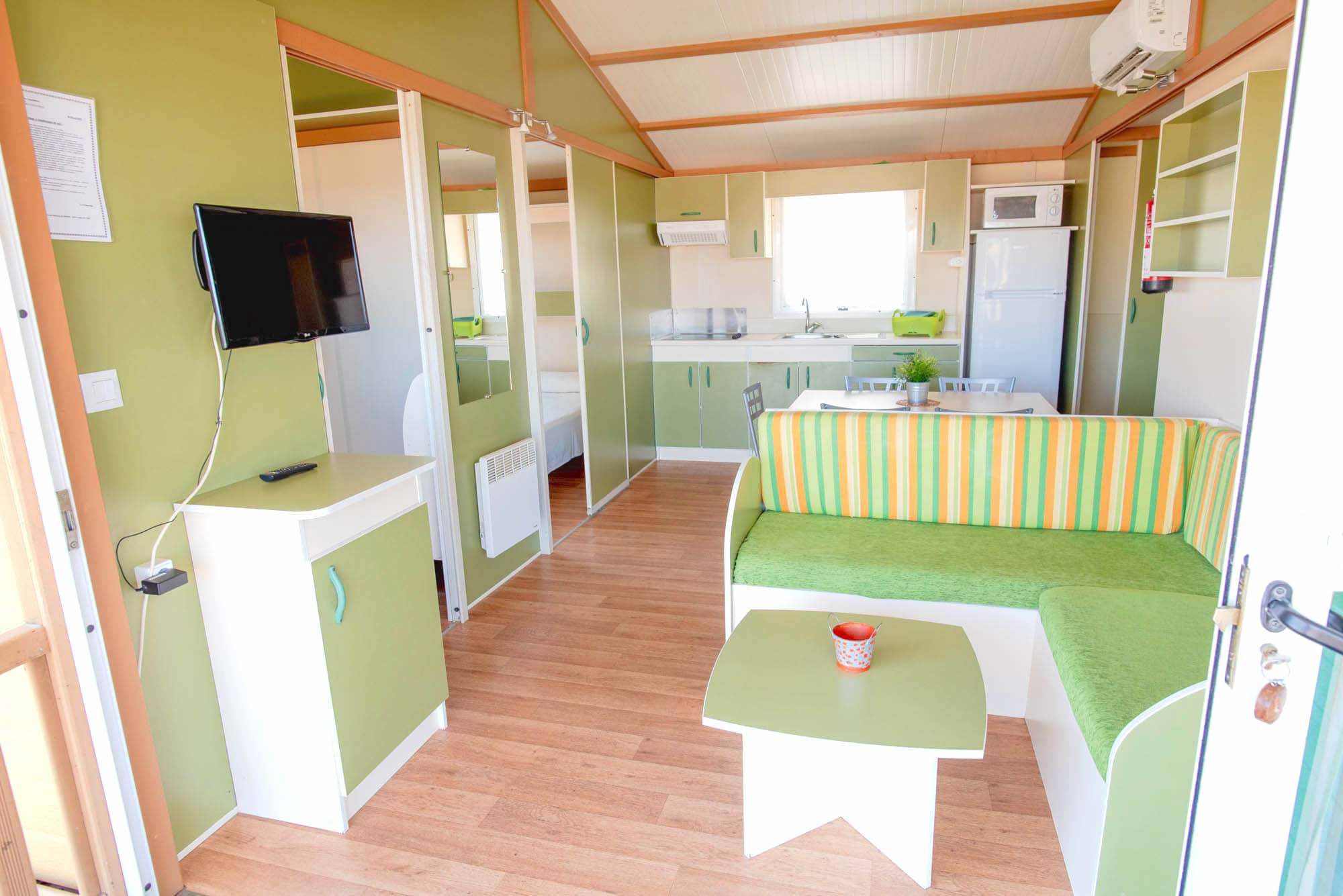 Camping Cabañeros interior salon