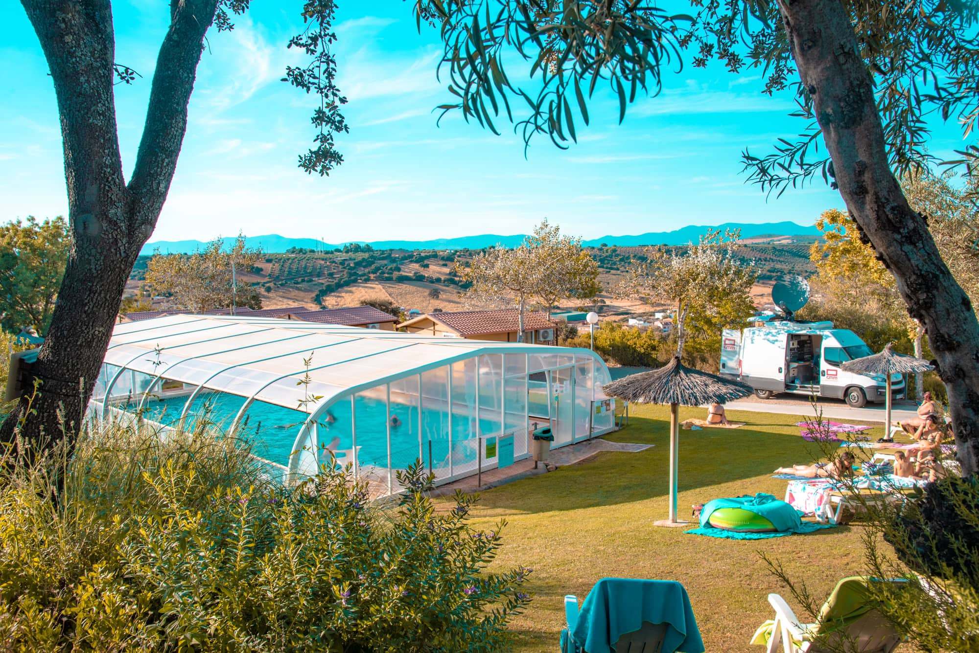 Camping bungalows mirador de Cabañeros