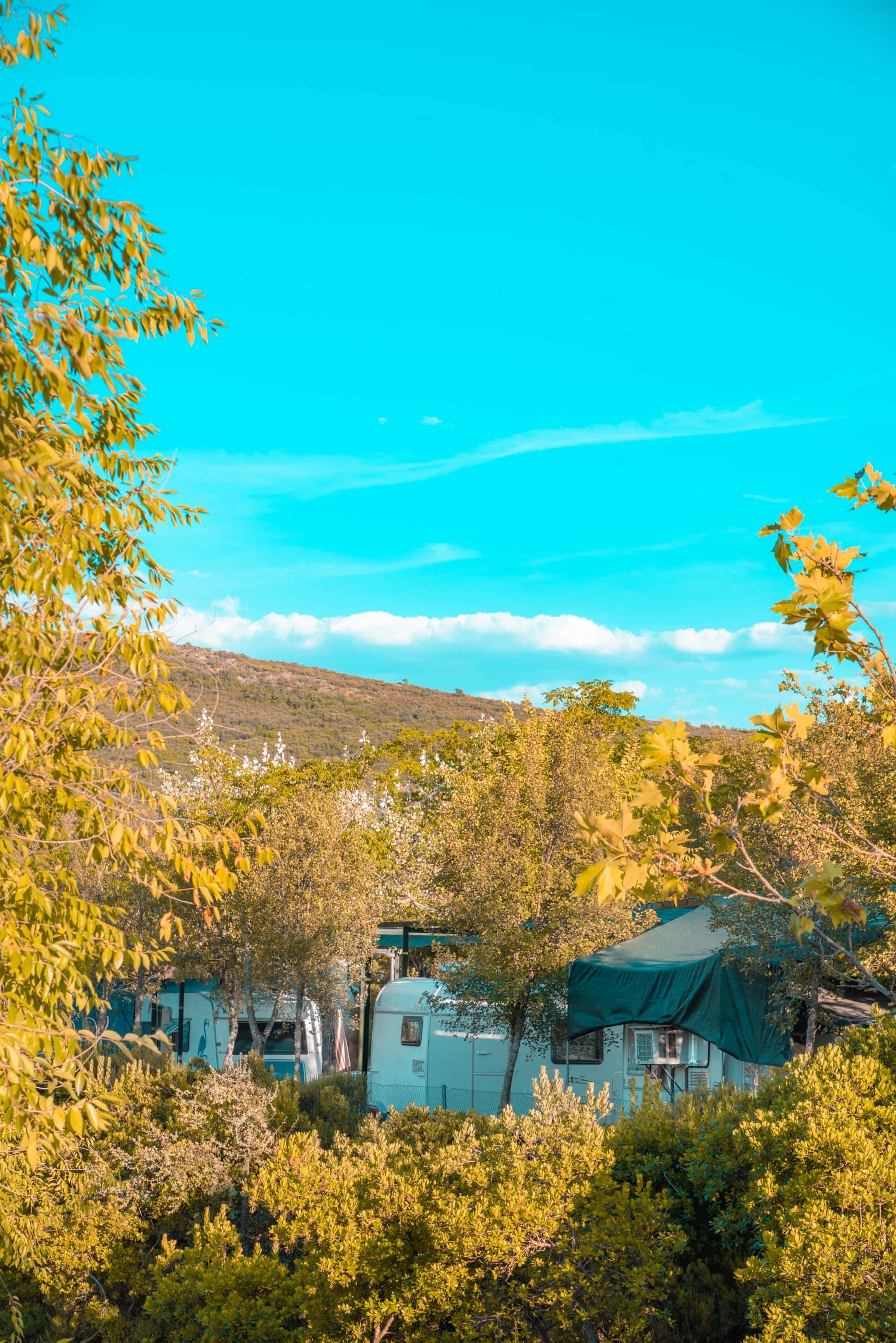 camping caravaning caravanas cabañeros