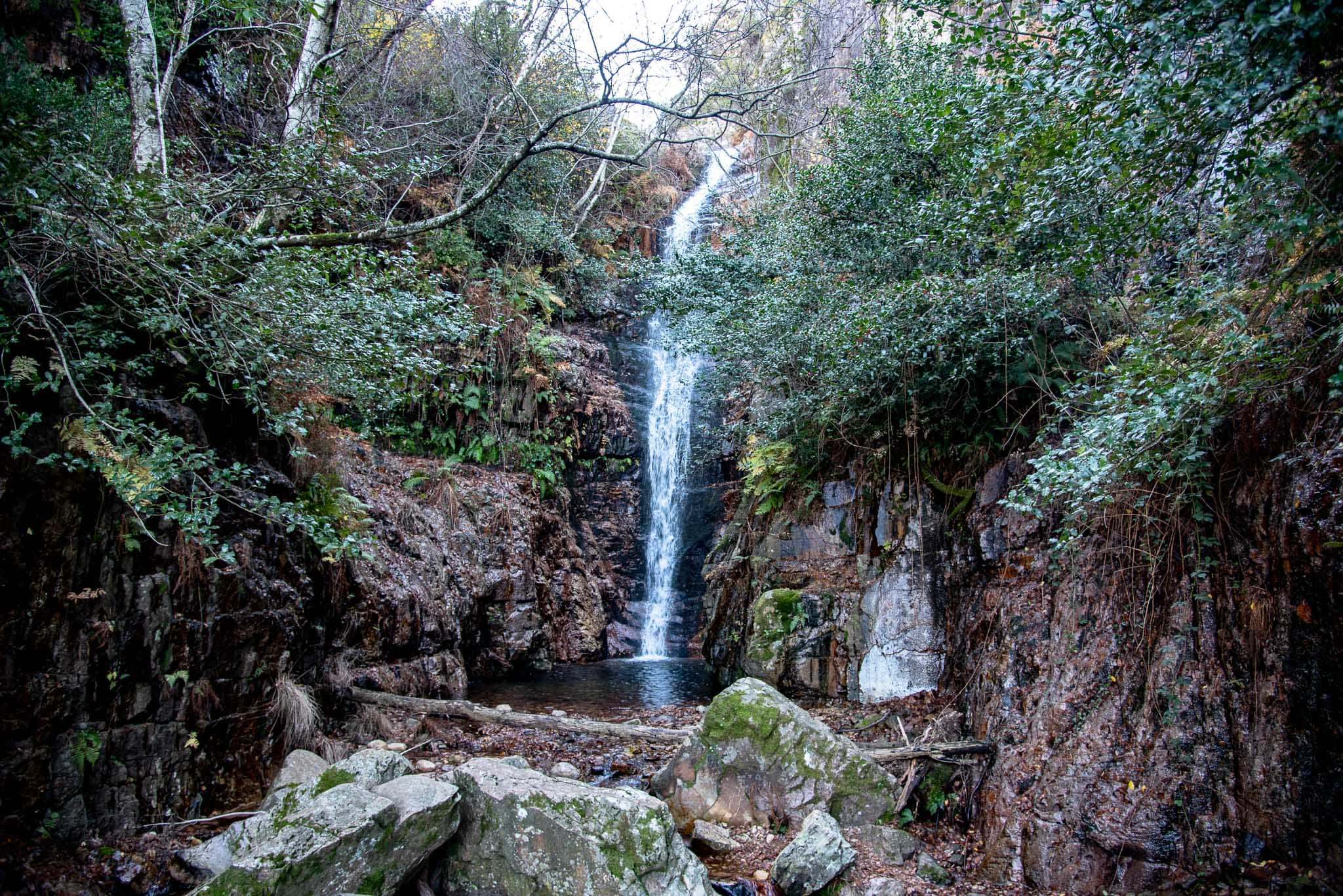 El Chorro de los Navalucillos, salto de agua