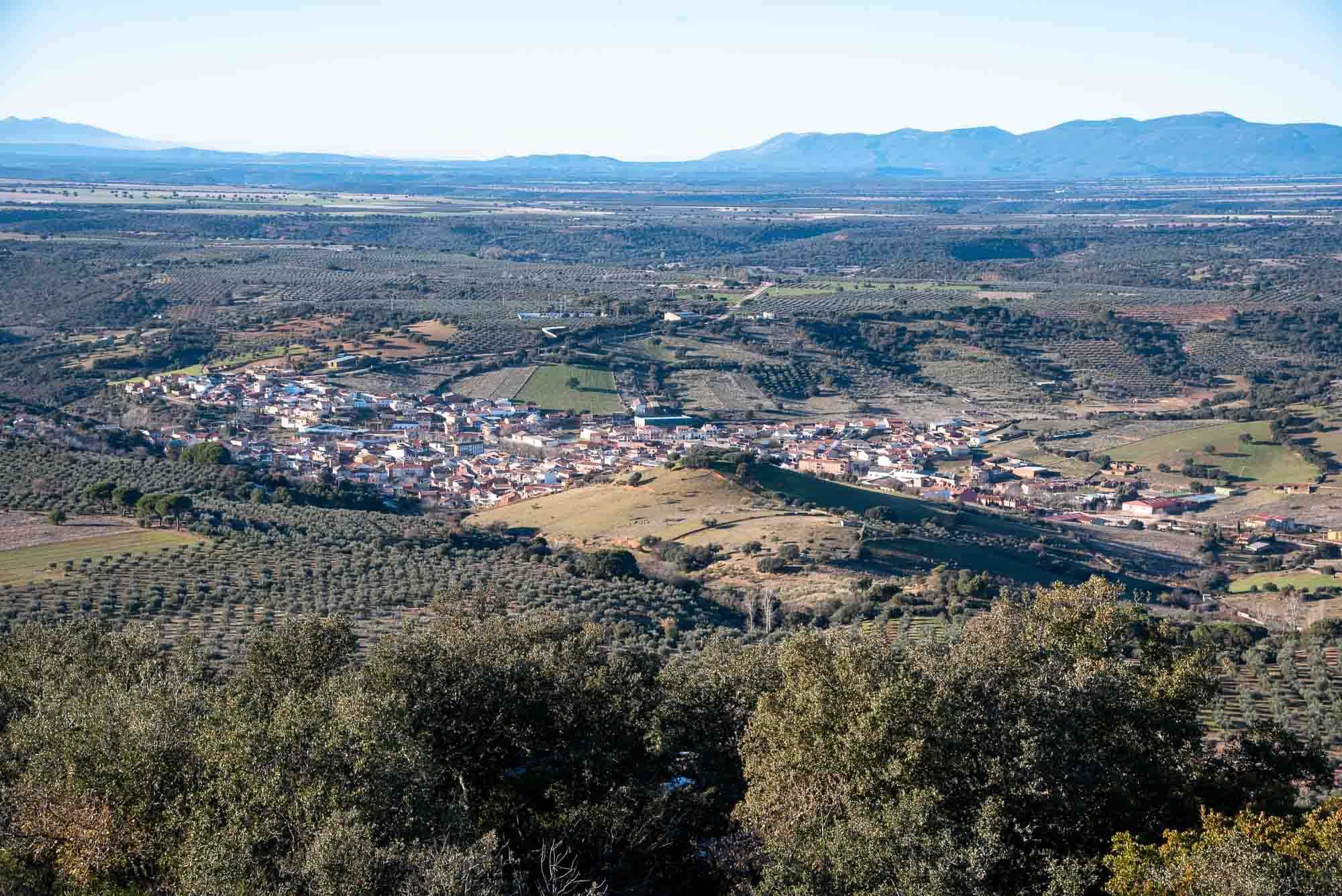 horcajo Panoramica cima plaza de los moros