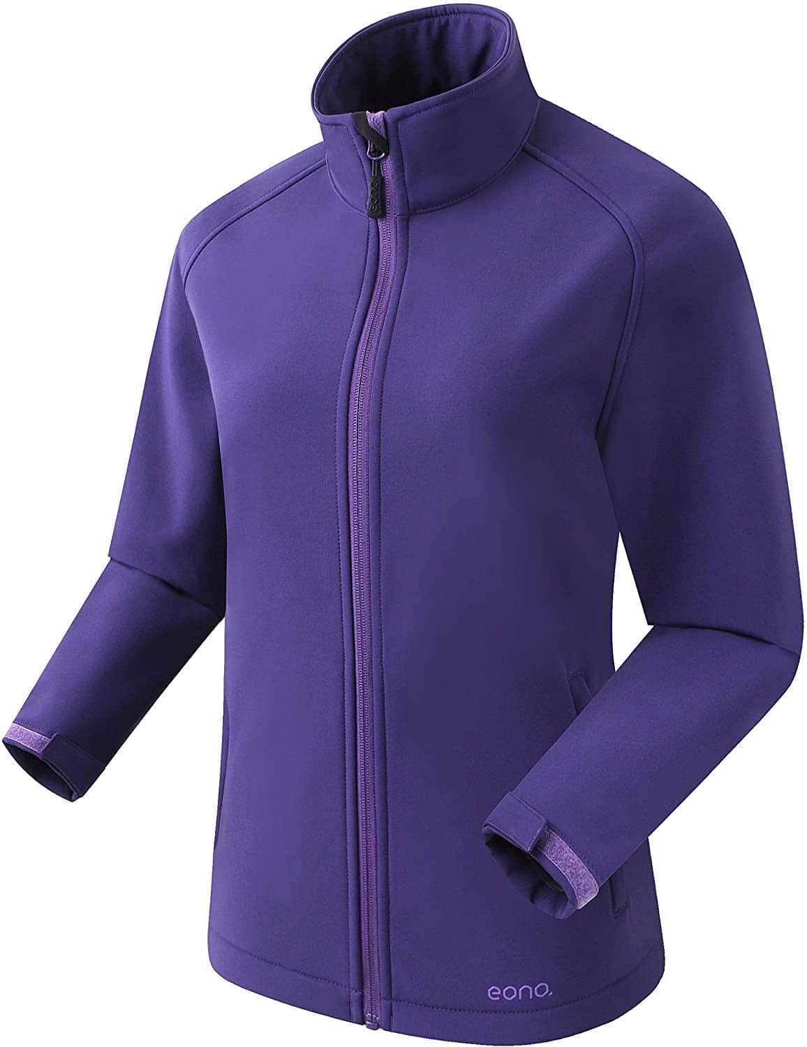 Eono Essentials - Chaqueta de senderismo de entretiempo para mujer