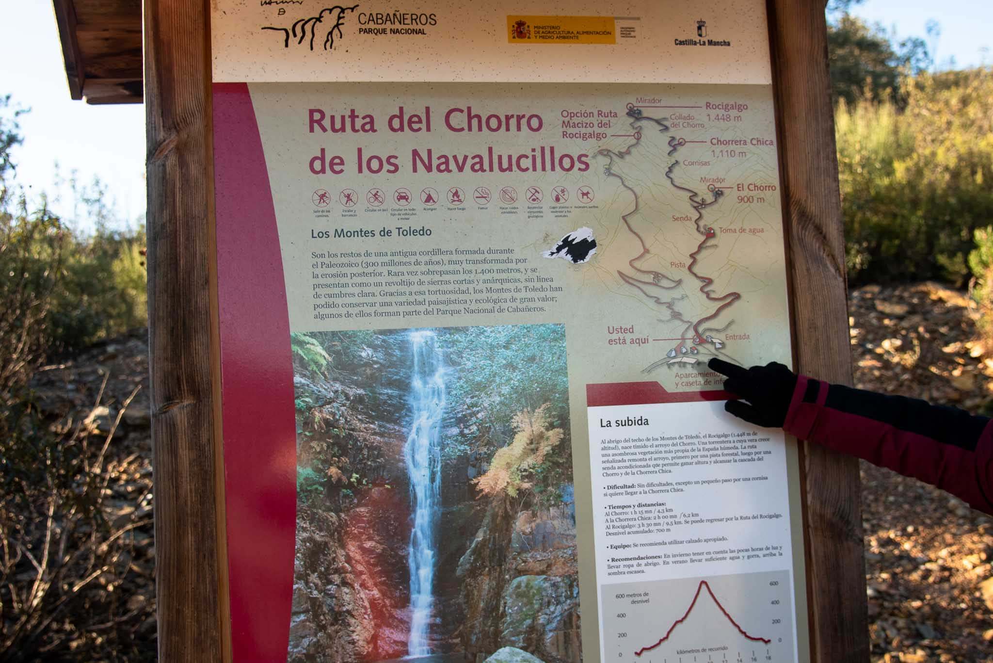 Ruta del Chorro de los Navalucillos