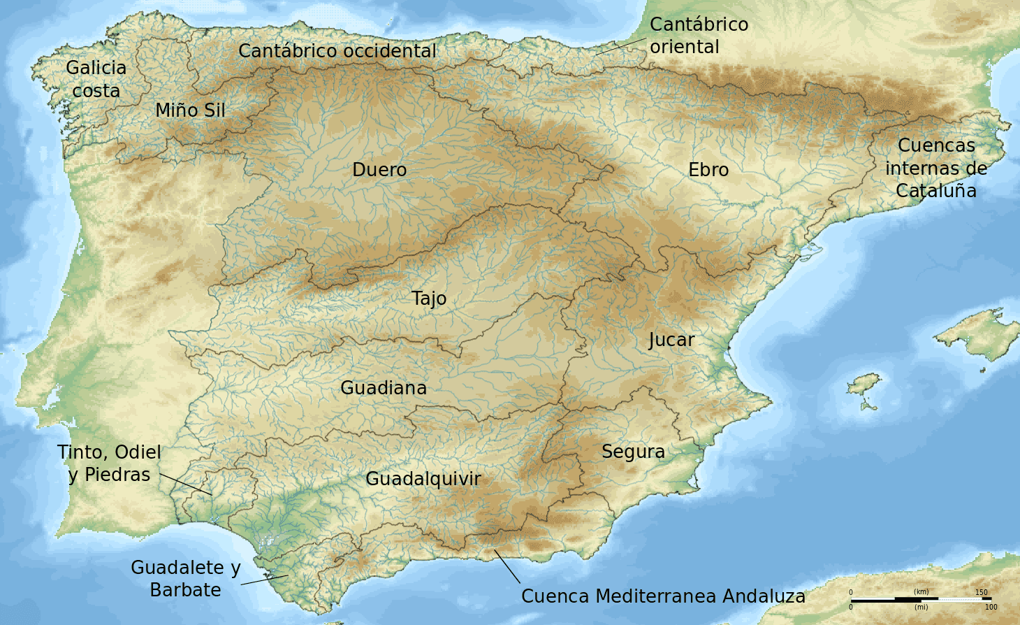 Ríos península ibérica